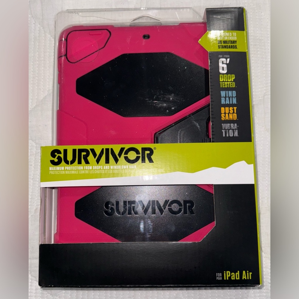 Survivor Griffin Heavy Duty All-Terrain Case for iPad Air New In Package